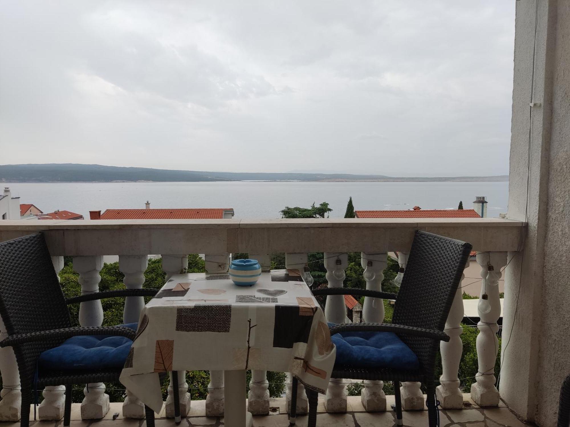 Panoramic Sea View Close Sandy Beach Crikvenica About 150M To Sea Apartman *