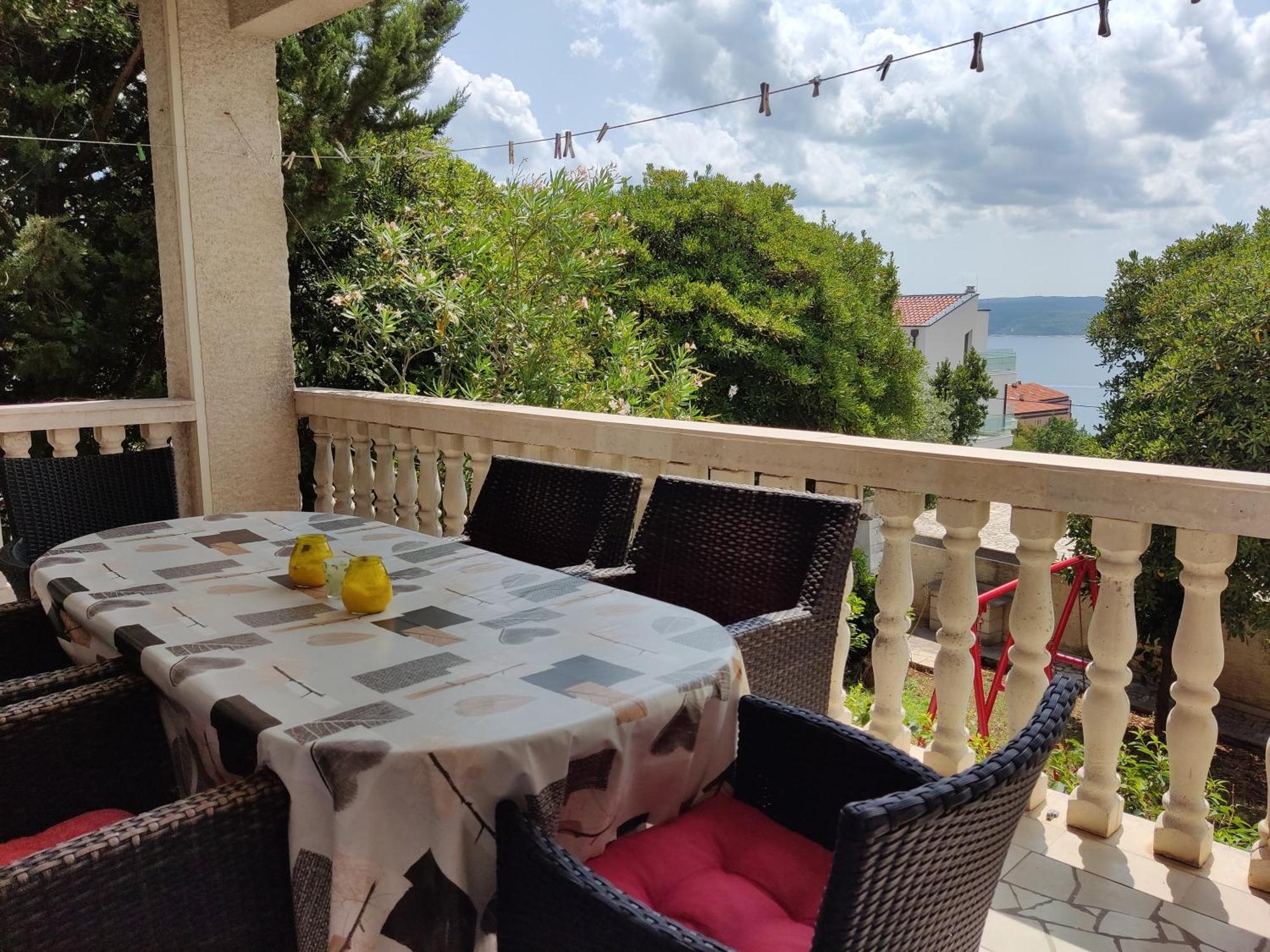 Apartman Panoramic Sea View Close Sandy Beach Crikvenica About 150M To Sea