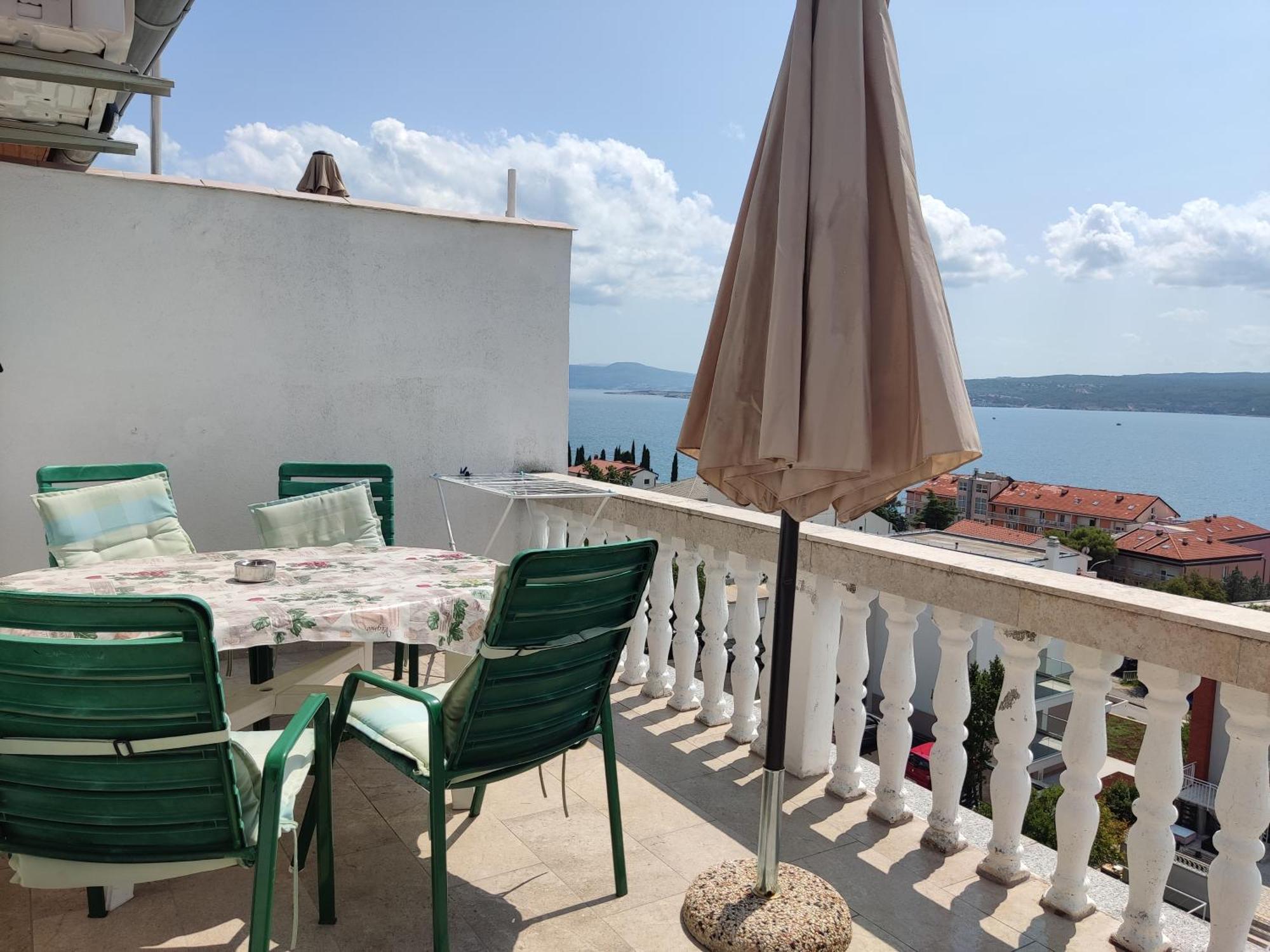 Apartman Panoramic Sea View Close Sandy Beach Crikvenica About 150M To Sea *