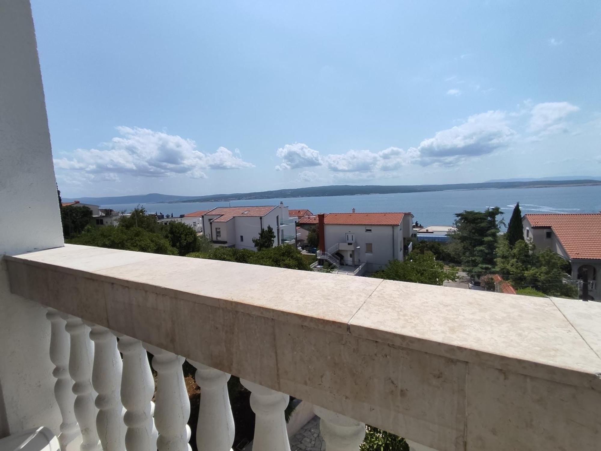 Apartman Panoramic Sea View Close Sandy Beach Crikvenica About 150M To Sea